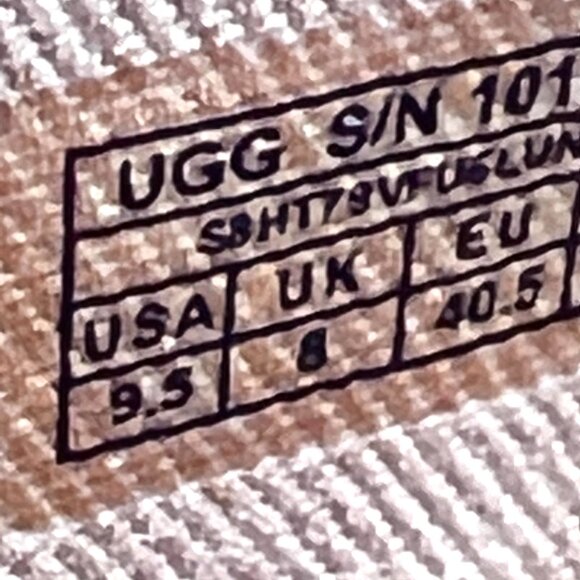 UGG Womens‎ Size 9.5 Bruno Brown Leather Ankle Boots Shoes - Picture 15 of 16